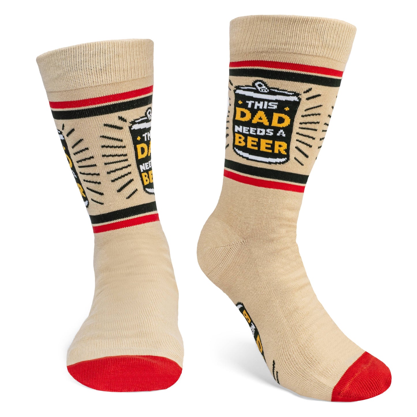 Lavley This Dad Needs A Beer Socks Funny Father's Day Gift