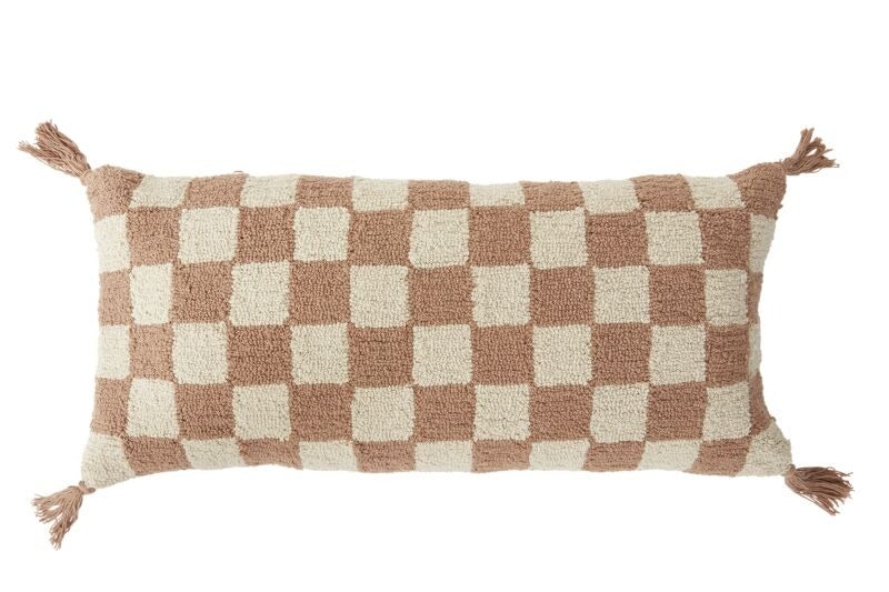 Checkmate Pillow 31"x 14"