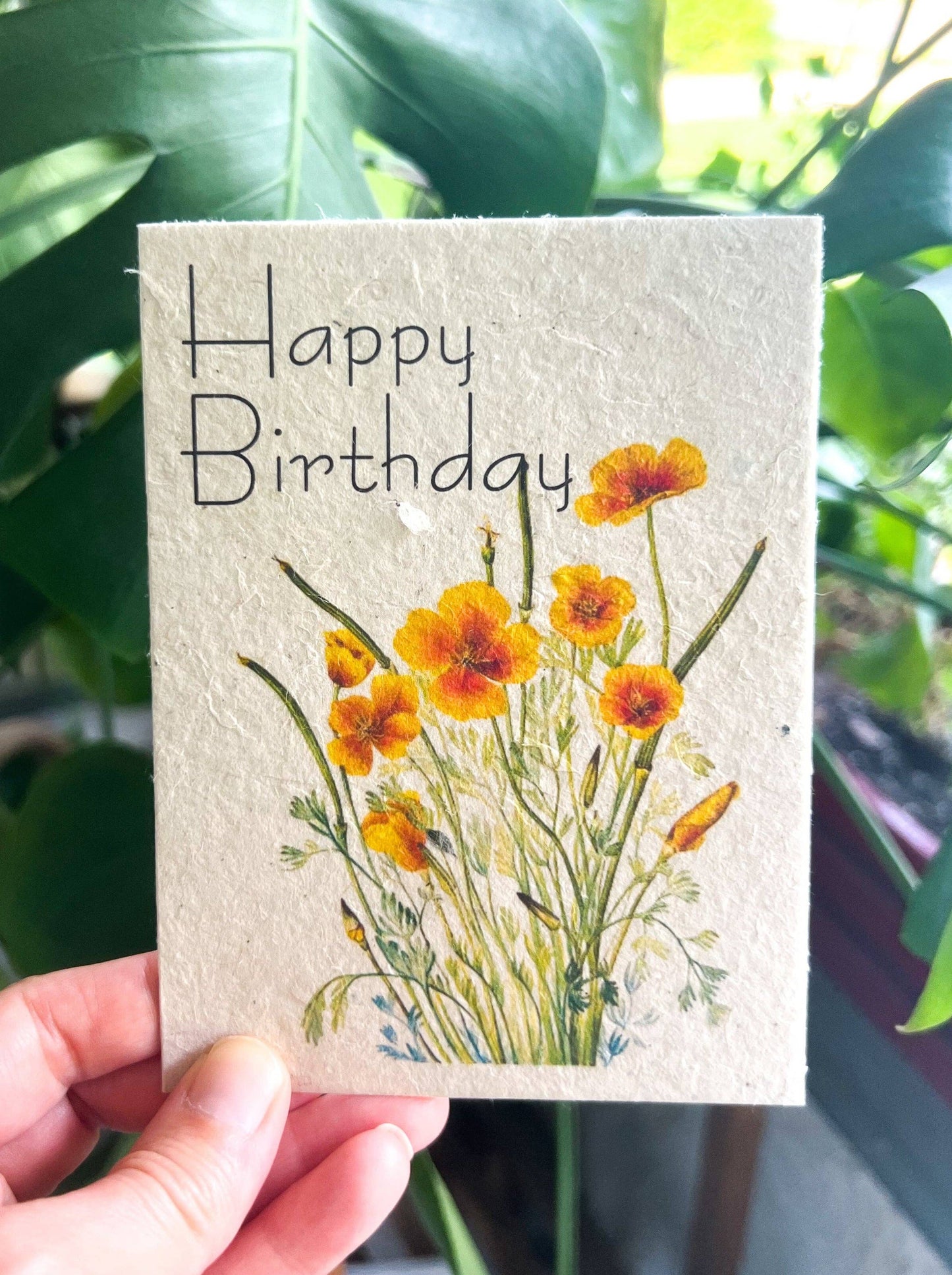 Plantable Seed Card || Zero Waste || Supports Women