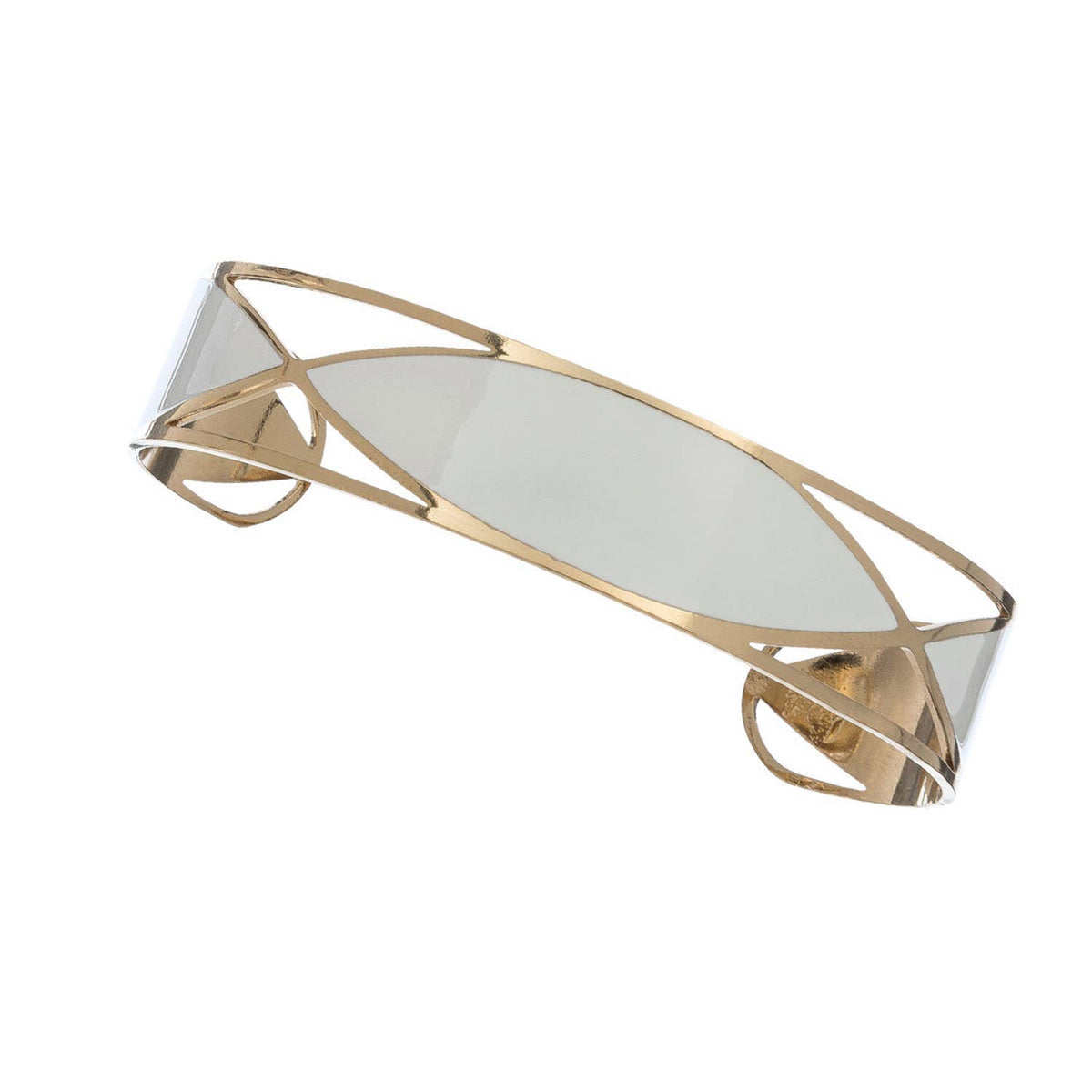 Hypoallergenic Stainless Steel Oval Bracelet