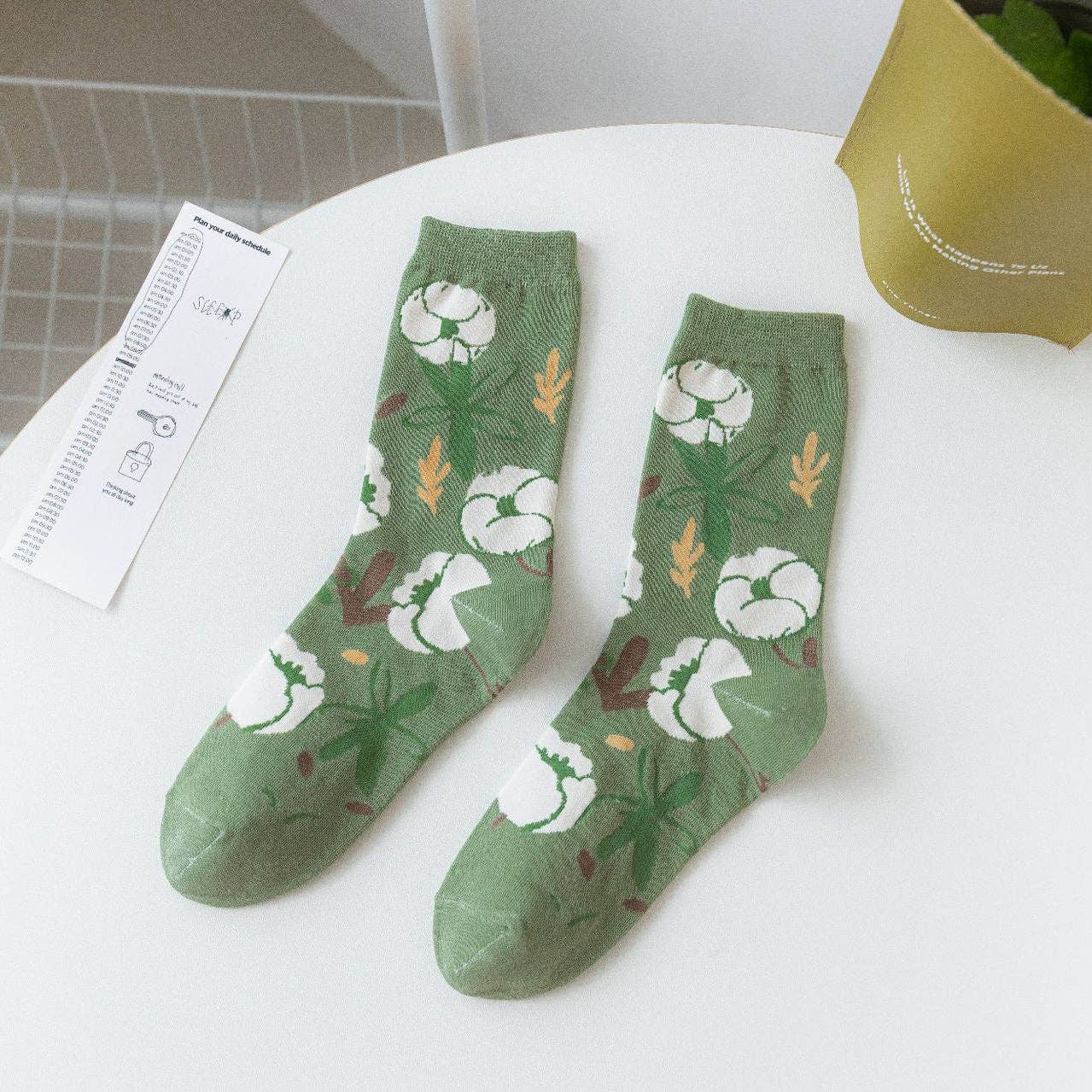 Rufia -  Green Series Women's Crew Socks
