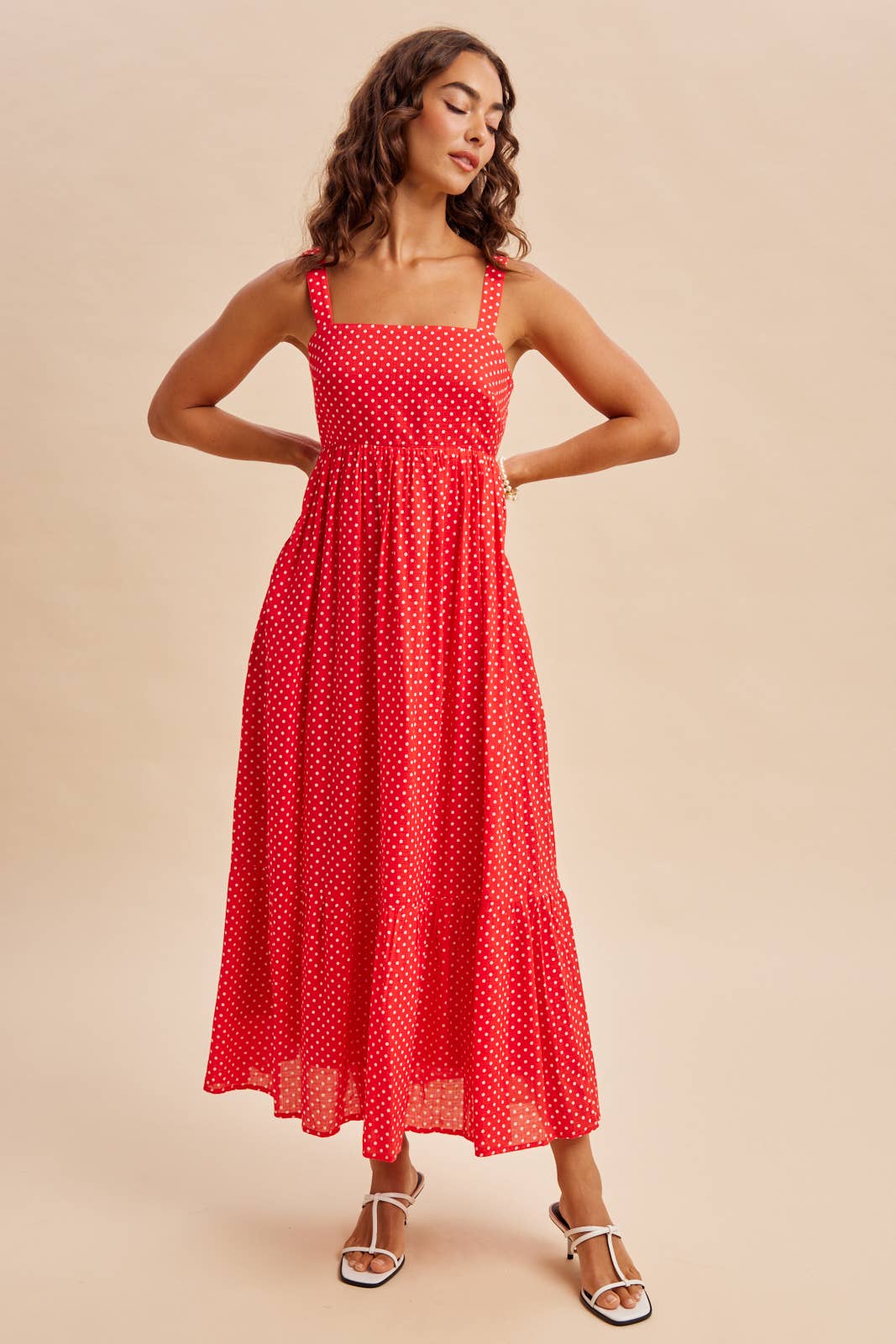 POLKA BOW MAXI