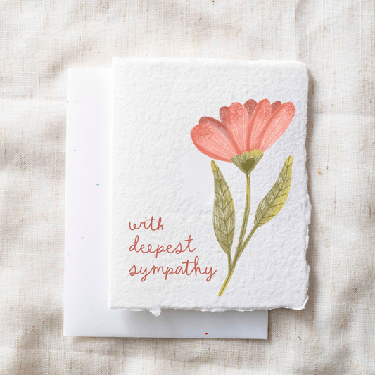 With Deepest Sympathy Card
