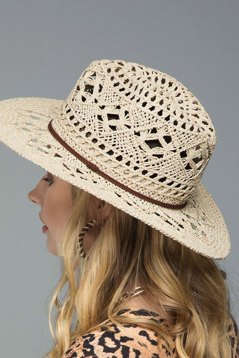 Open-Weave Panama Hat