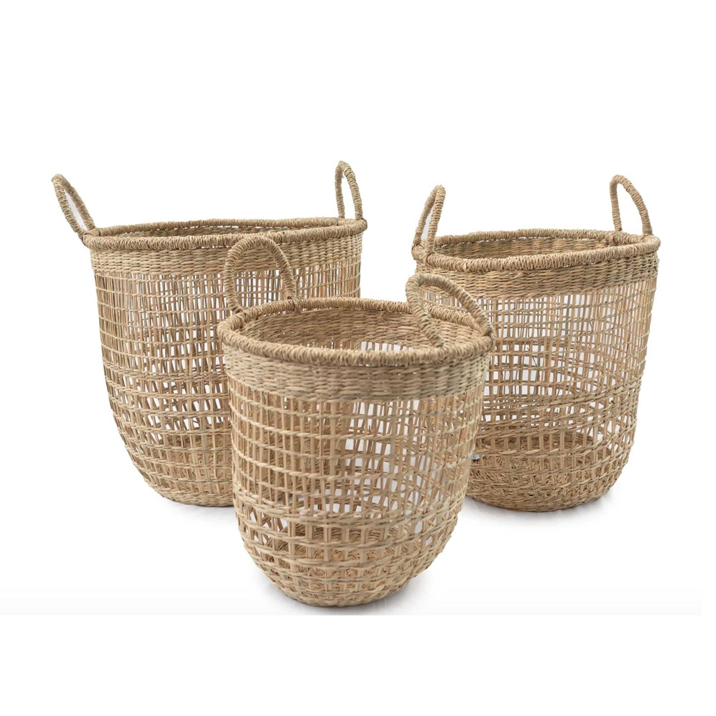 Open Weave Baskets - Assorted Sizes