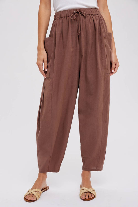 EFFORTLESS HAREM PANTS
