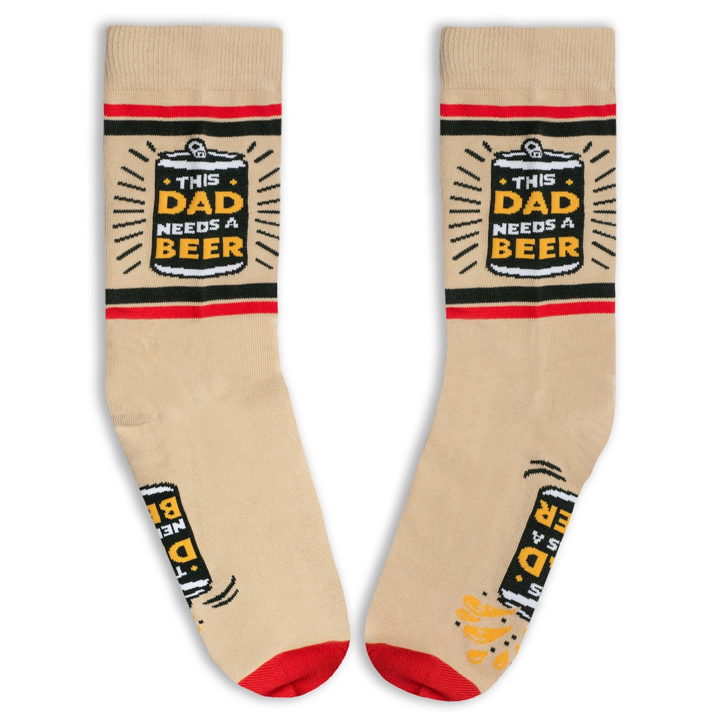 Lavley This Dad Needs A Beer Socks Funny Father's Day Gift