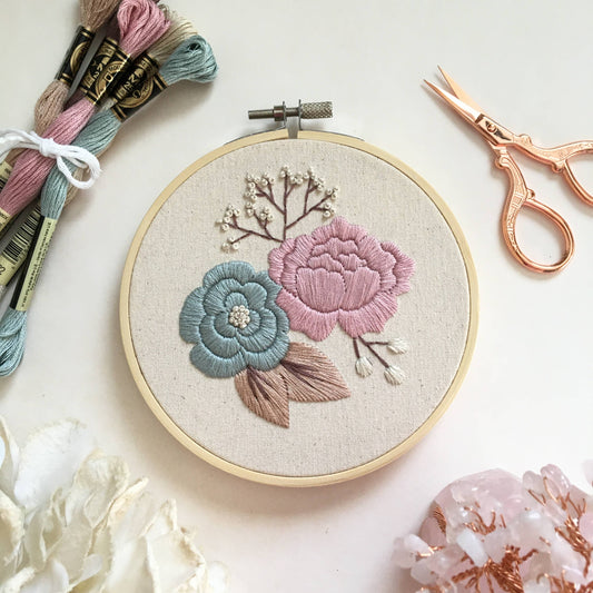 Petite Pastels Embroidery Kit