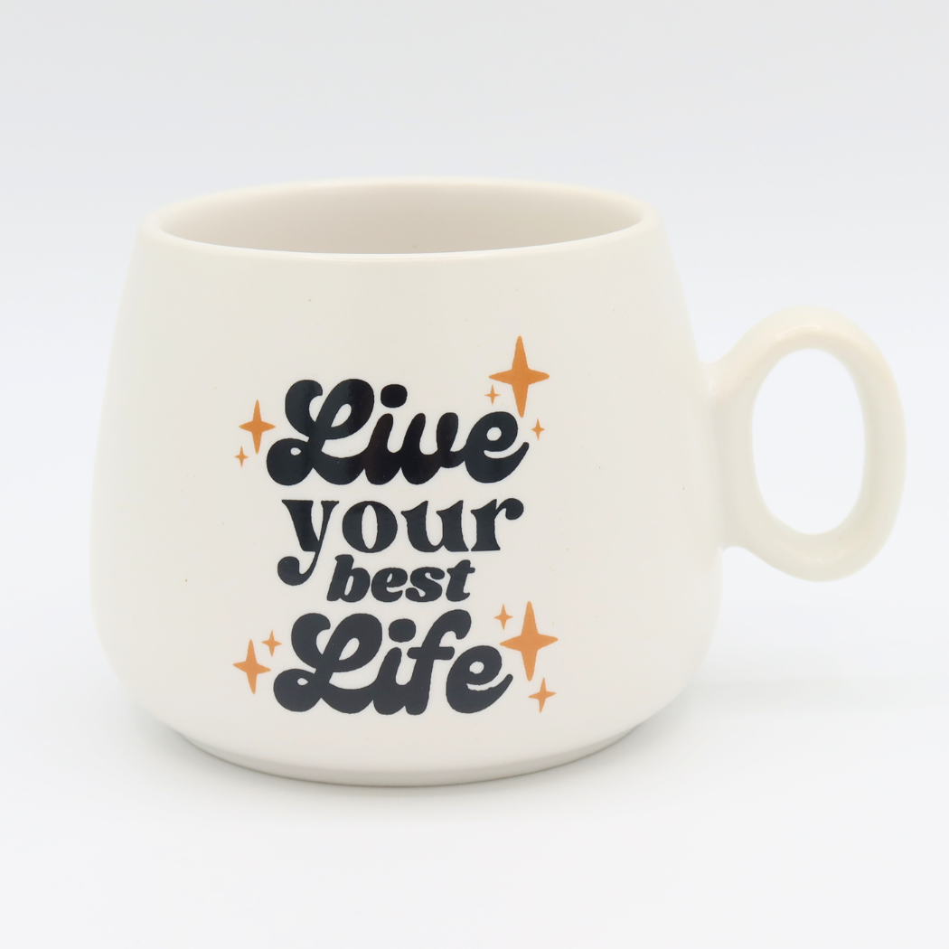 Cappuccino Mug Live Your Best Life