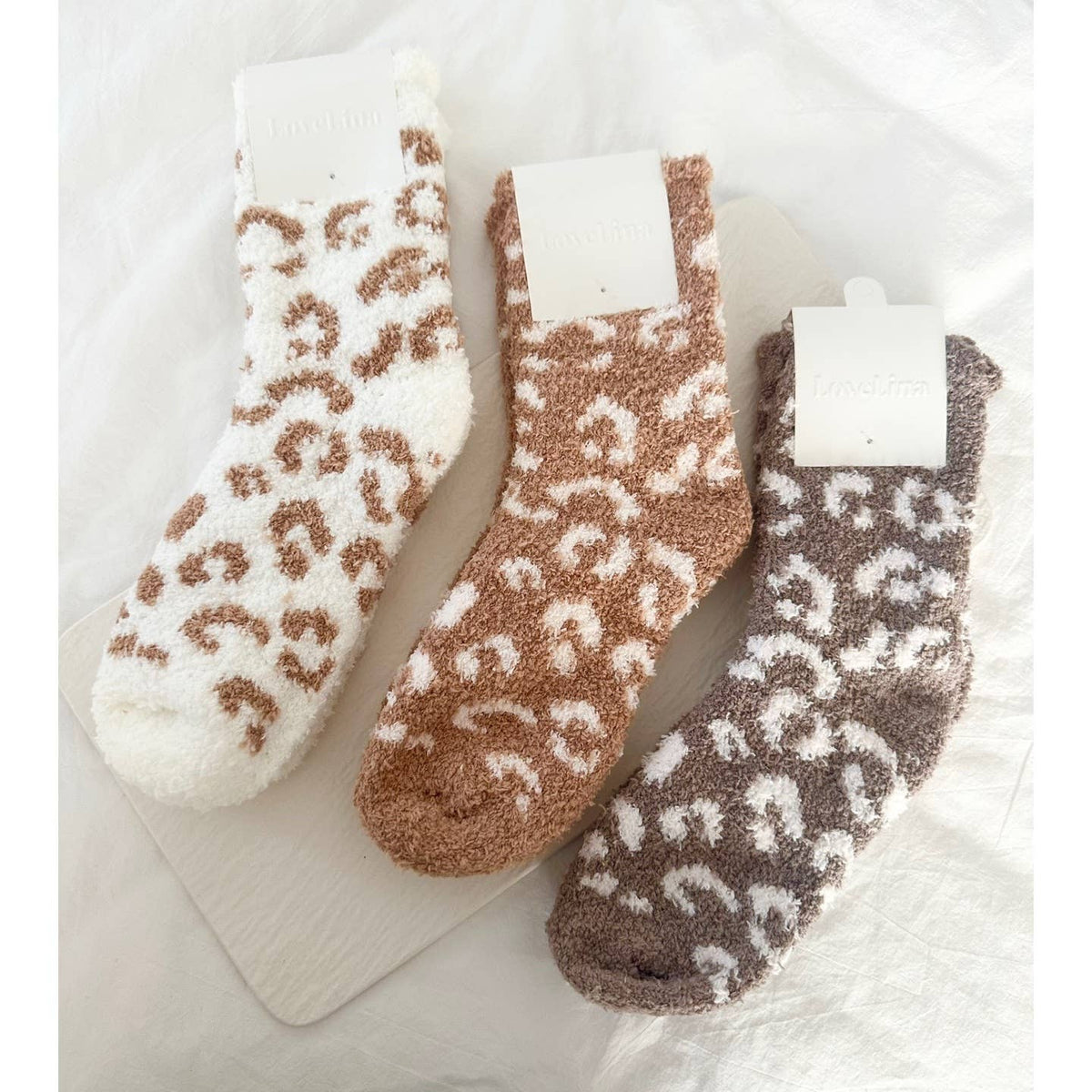 Leopard Print Socks for Women