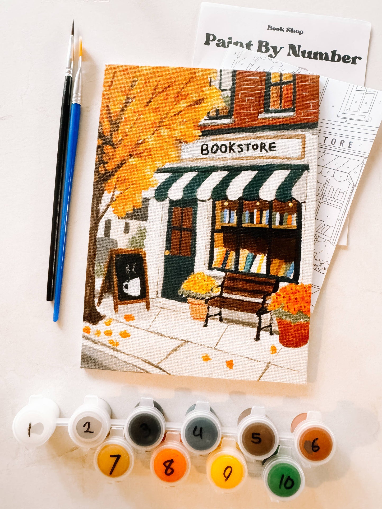 Book Shop Mini Paint By Number