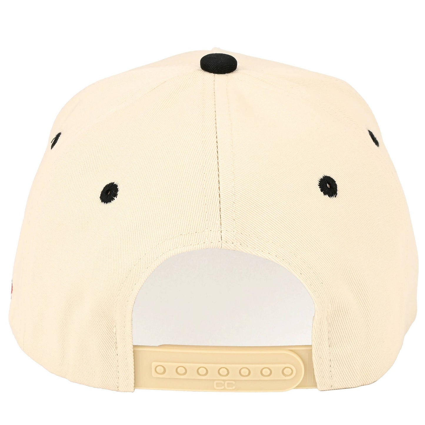 C.C BORN TO YAP FORCED TO WORK Letter  Two Tone Trucker Hat