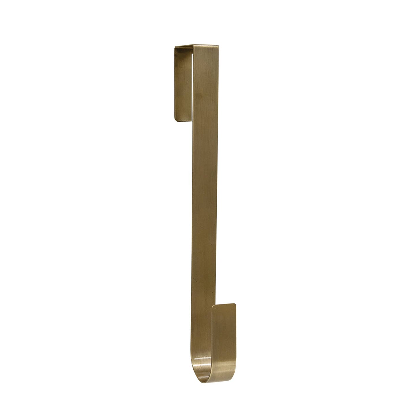 Gold Finish Metal Over Door Wreath Hanger