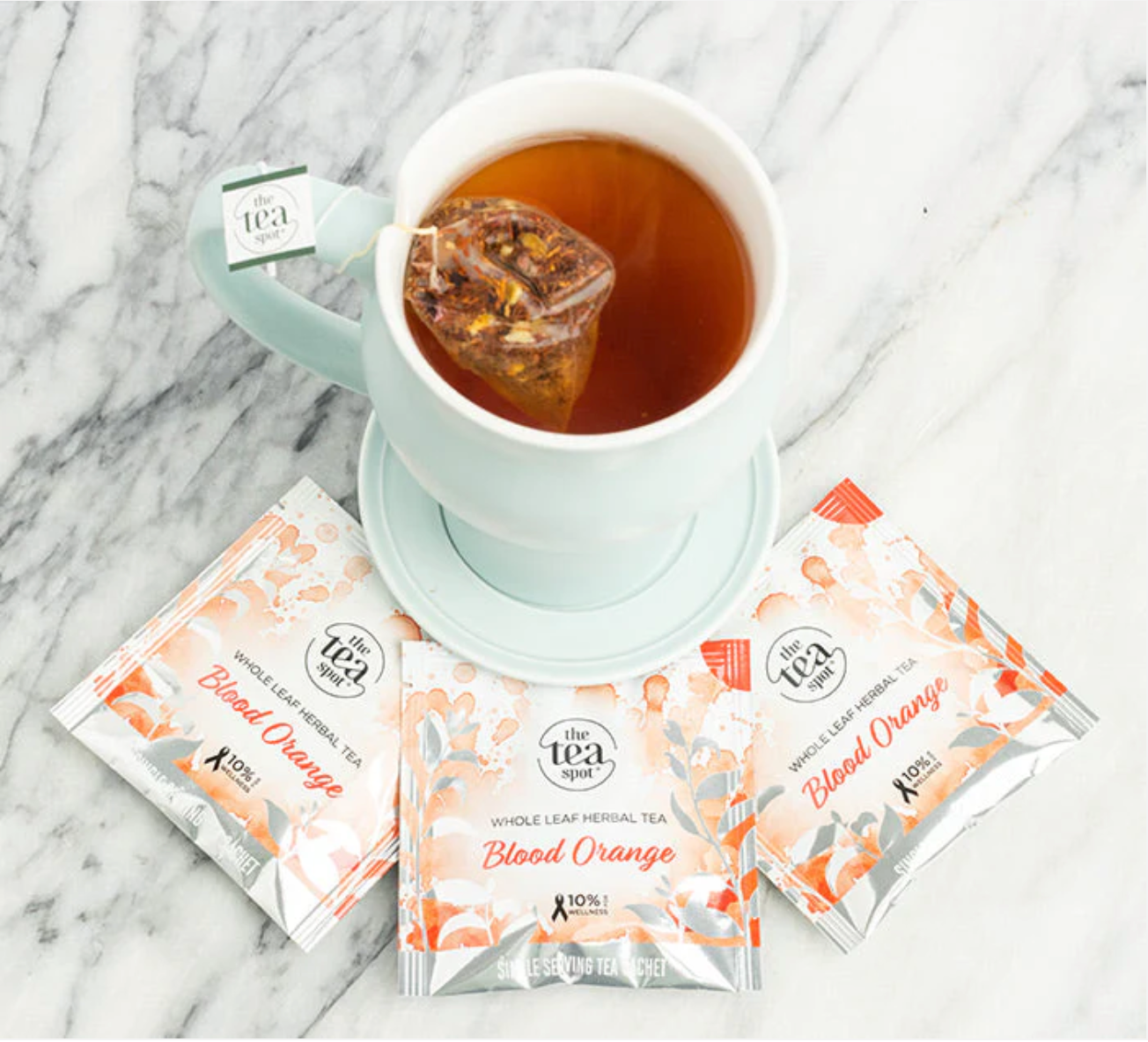Blood Orange Smoothie Tea