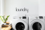 Wood Laundry Room Word Cutout - Laundry Room Decor