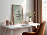 How Lucky Are We – Sage Green Printable Wall Art