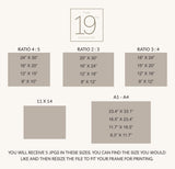 How Lucky Are We – Sage Green Printable Wall Art